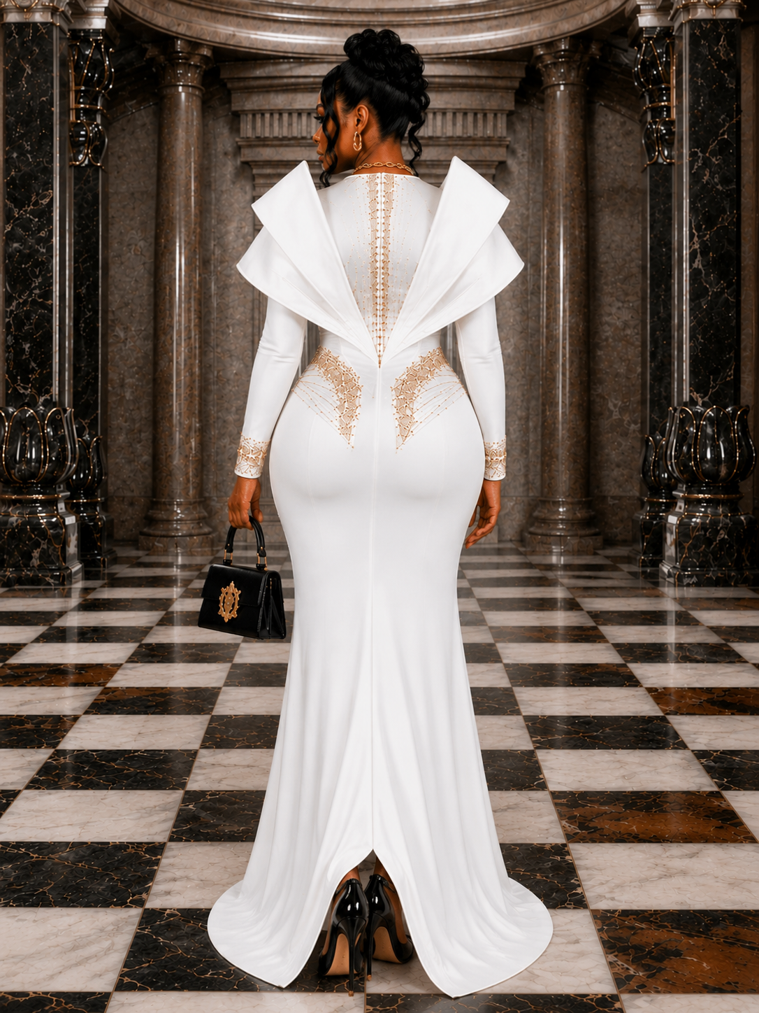 Regal Ivory Majesty Gown