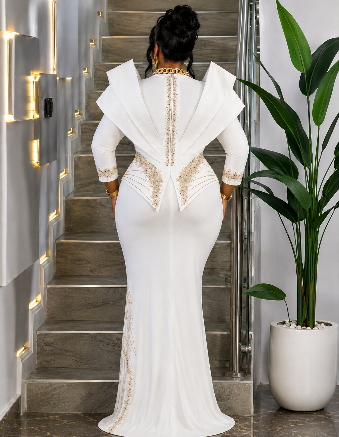 Regal Ivory Majesty Gown